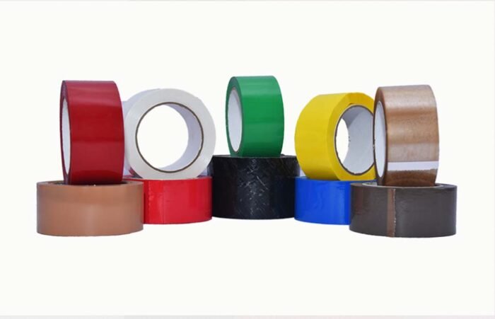 BOPP self adhesive tape rolls supplied by Bherav Packs